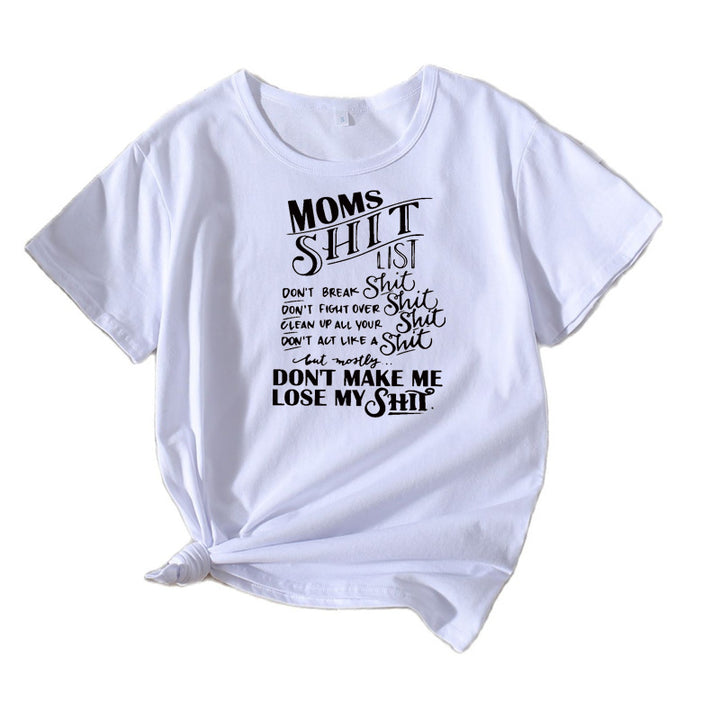 Women's Humorous Graphic T-shirt Lune London