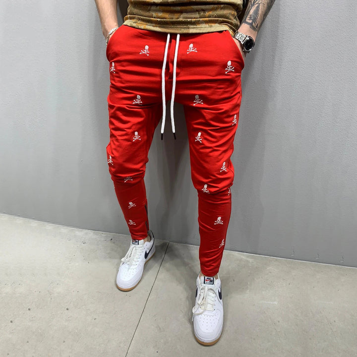Men's cotton jogger pants with Lune London pattern