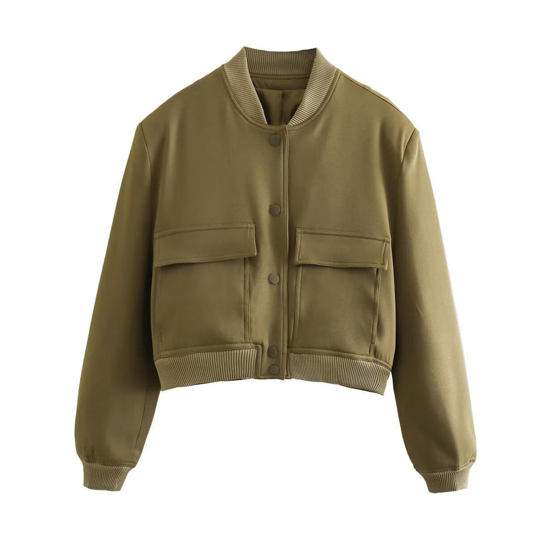 Trendy utility jacket for women with practical pockets and elegant cut Lune London