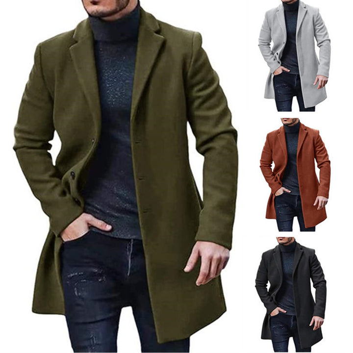 Classic wool coat for men Lune London