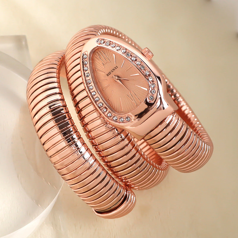 Lune London | Snake Watch with Quartz Movement and Personal Bracelet