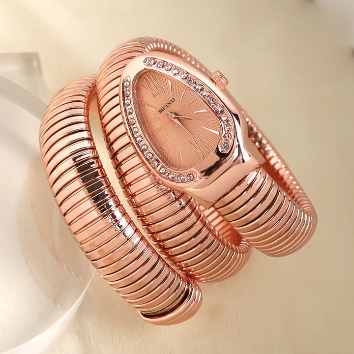 Lune London | Snake Watch with Quartz Movement and Personal Bracelet