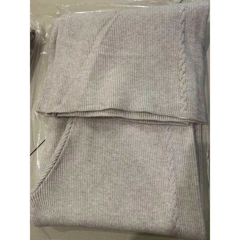 Cardigan en tricot côtelé confortable pour femmes avec un élégant col montant Chic & Stil