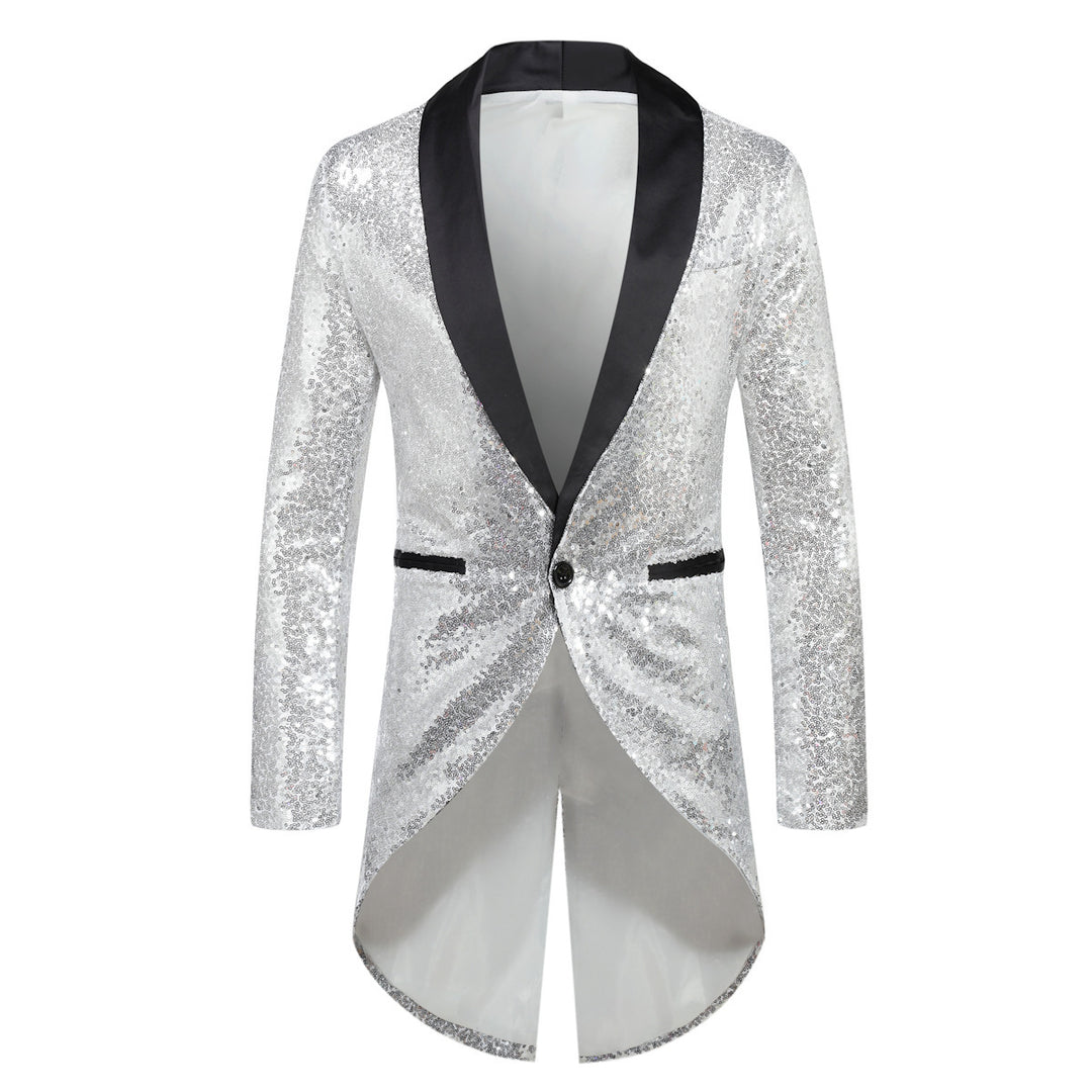 Elegant sequin blazer for men with luxurious details Lune London