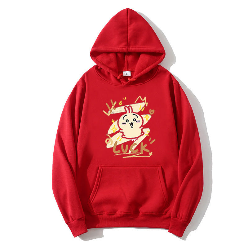 Women's hoodie with funny rabbit design Chic & Stil