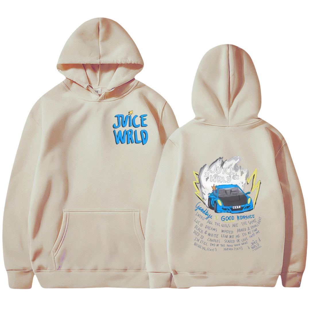 Women's hoodie with vibrant graffiti design and comfortable fit Chic & Stil