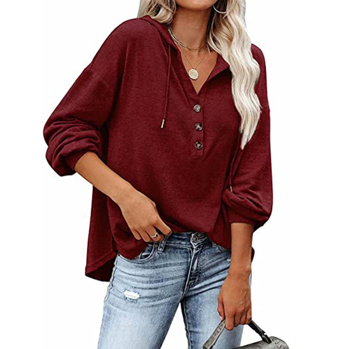Lune London Women's Casual Hooded T-shirt
