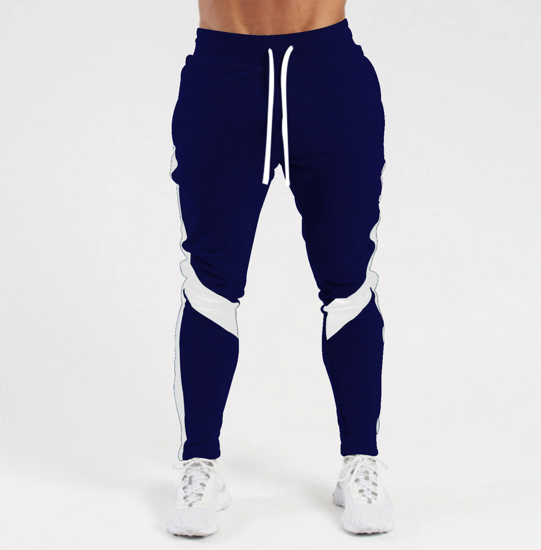 Men's athletic jogging pants with innovative cut and elastic waistband Lune London