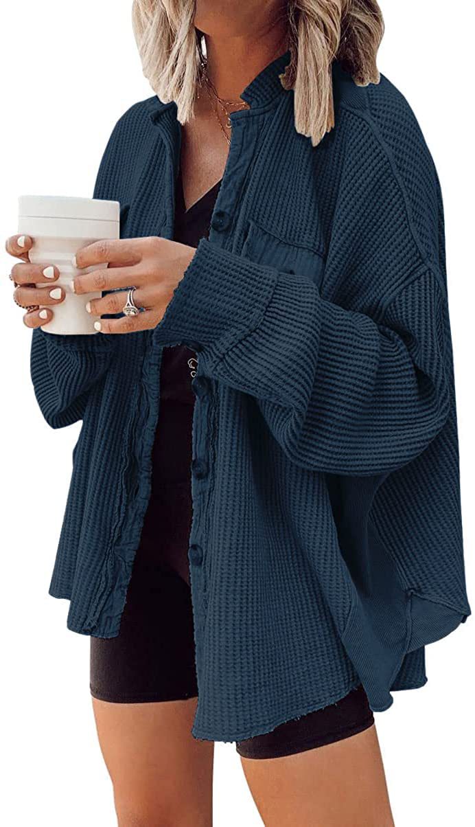 Casual cotton jacket for women with a buttoned front and practical pockets Lune London