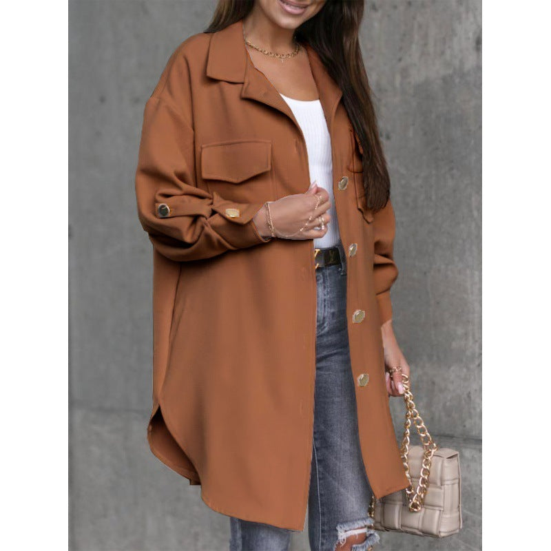 Veste utility femme avec fermeture à bouton et poches Chic & Stil
