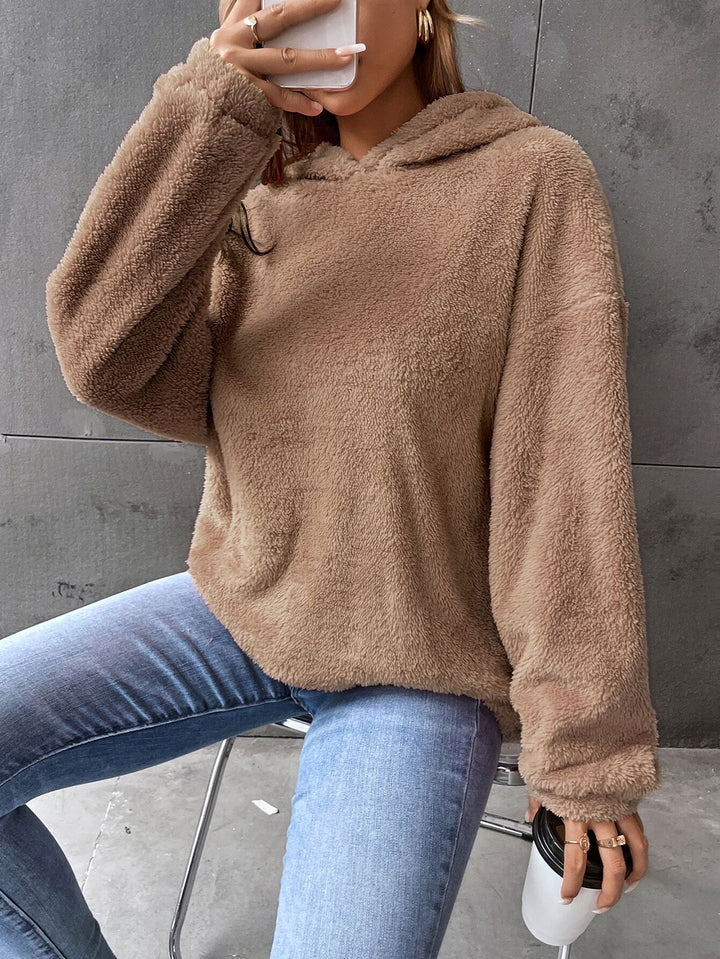 Women's Fleece Hooded Sweatshirt Lune London