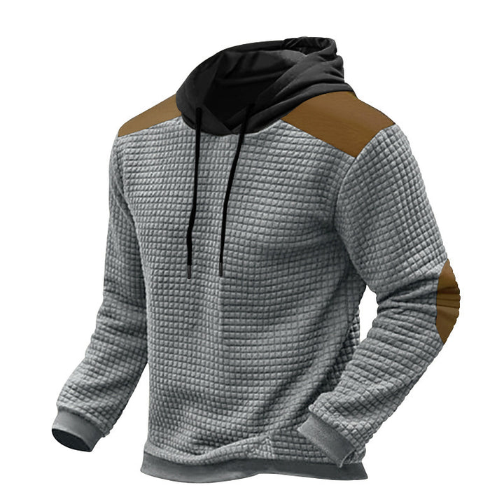 Functional hoodie jacket for men with structured design and kangaroo pockets Lune London
