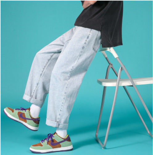 Wide denim pants for women with a high waist and relaxed fit Lune London