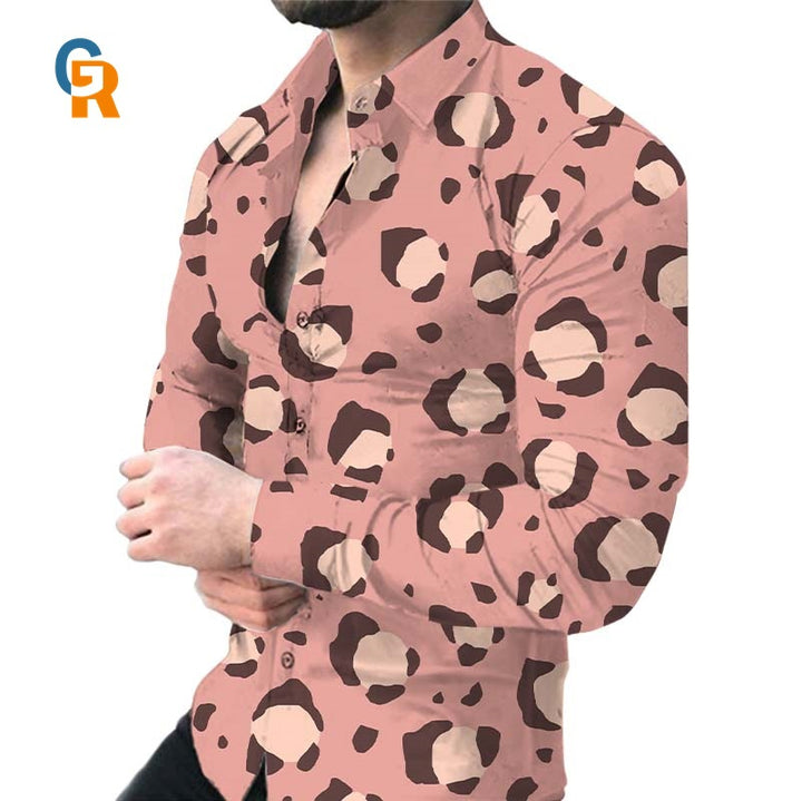 Shirt for men with a striking animal pattern Lune London