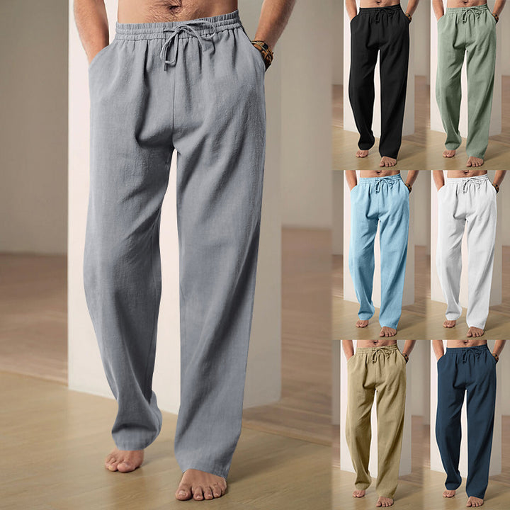 Comfortable leisure pants for men with elastic waistband Lune London