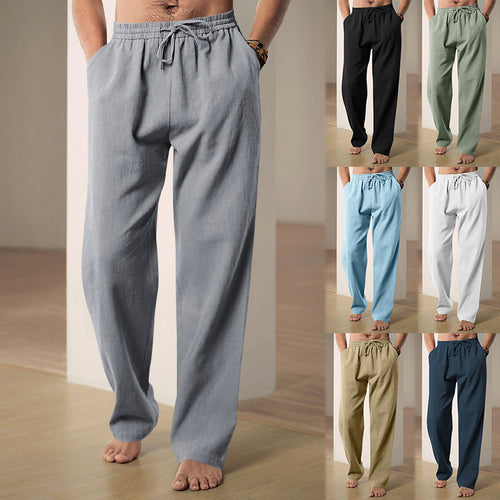 Comfortable leisure pants for men with elastic waistband Lune London