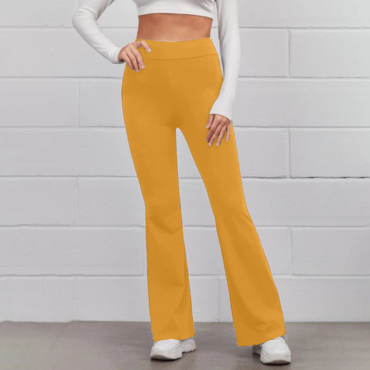 Women's High Waist Flared Pants Chic & Stil