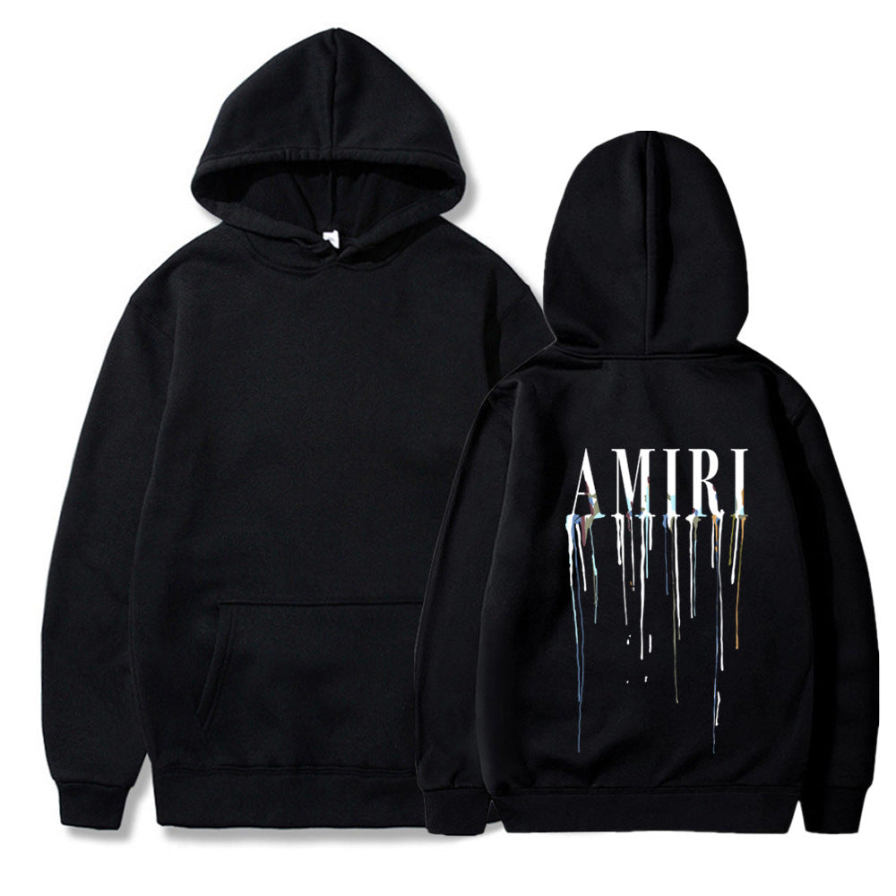 Ladies' hoodie with artistic print Lune London