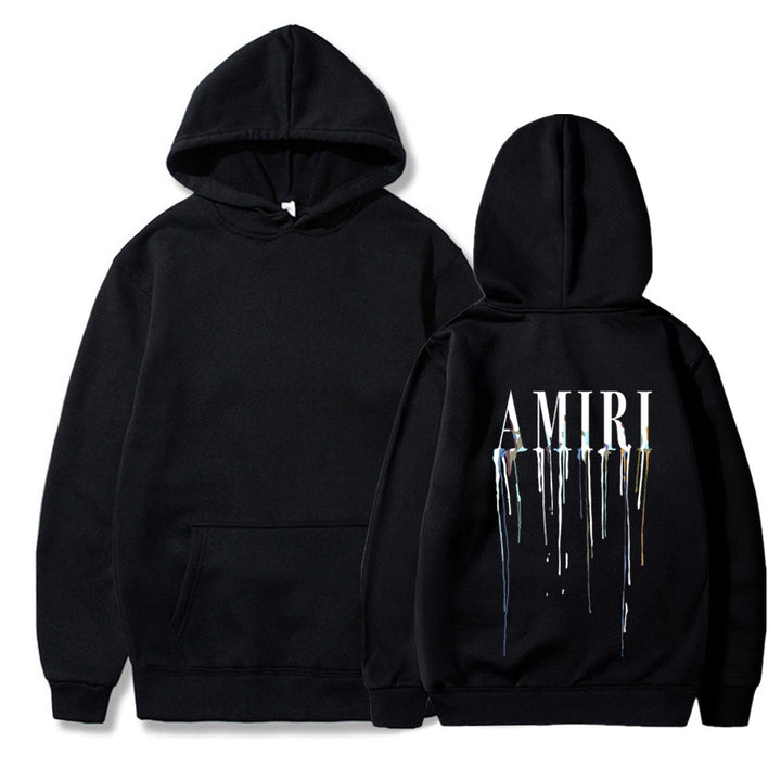 Ladies' hoodie with artistic print Lune London