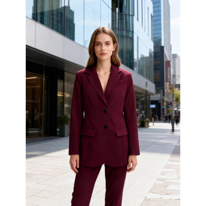 Womens modern blazer with relaxed fit Lune London