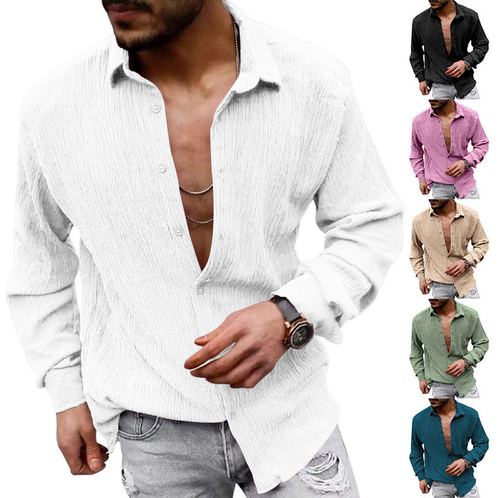 Structured long sleeve shirt for men Lune London