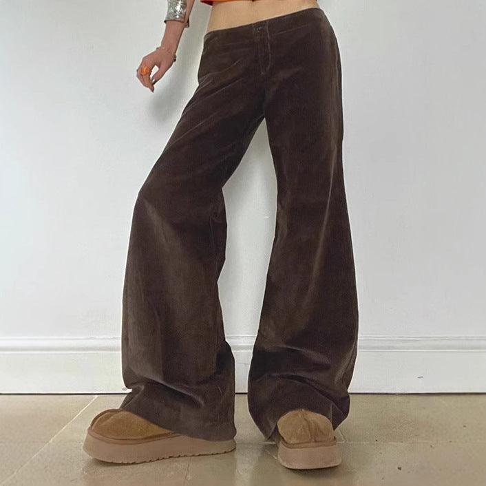 Wide-leg trousers for women in soft high-waisted fabric Chic and Style