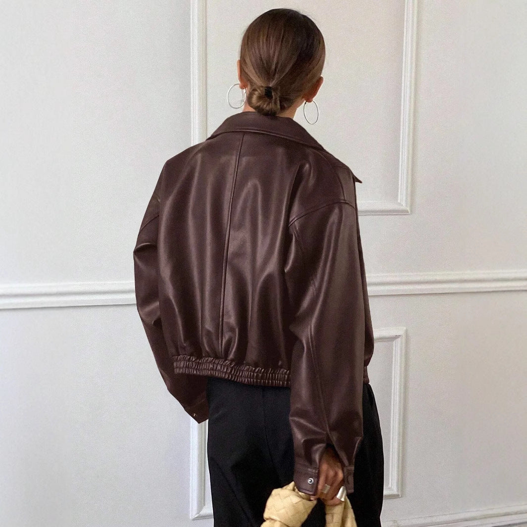 Trendy fleece jacket for ladies with zipper Lune London