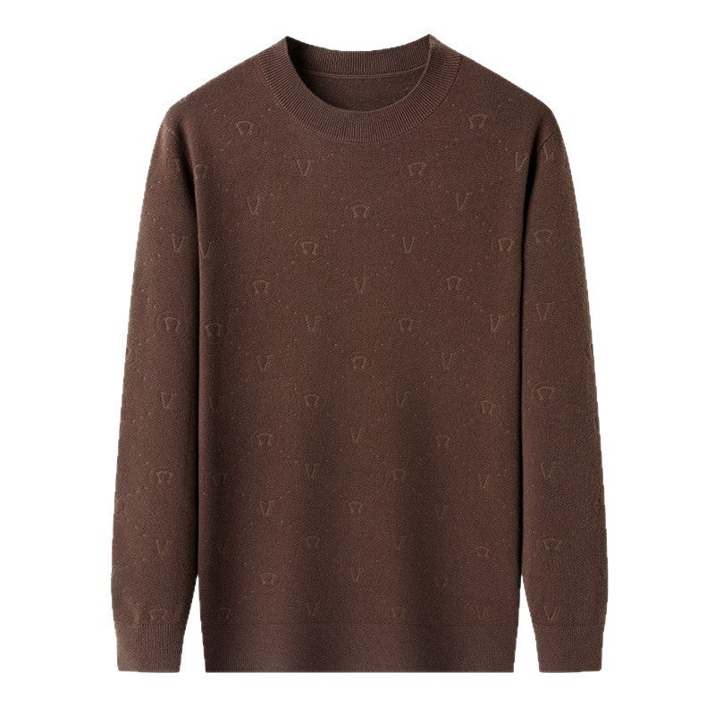 Elegant sweater for men with structured design Lune London