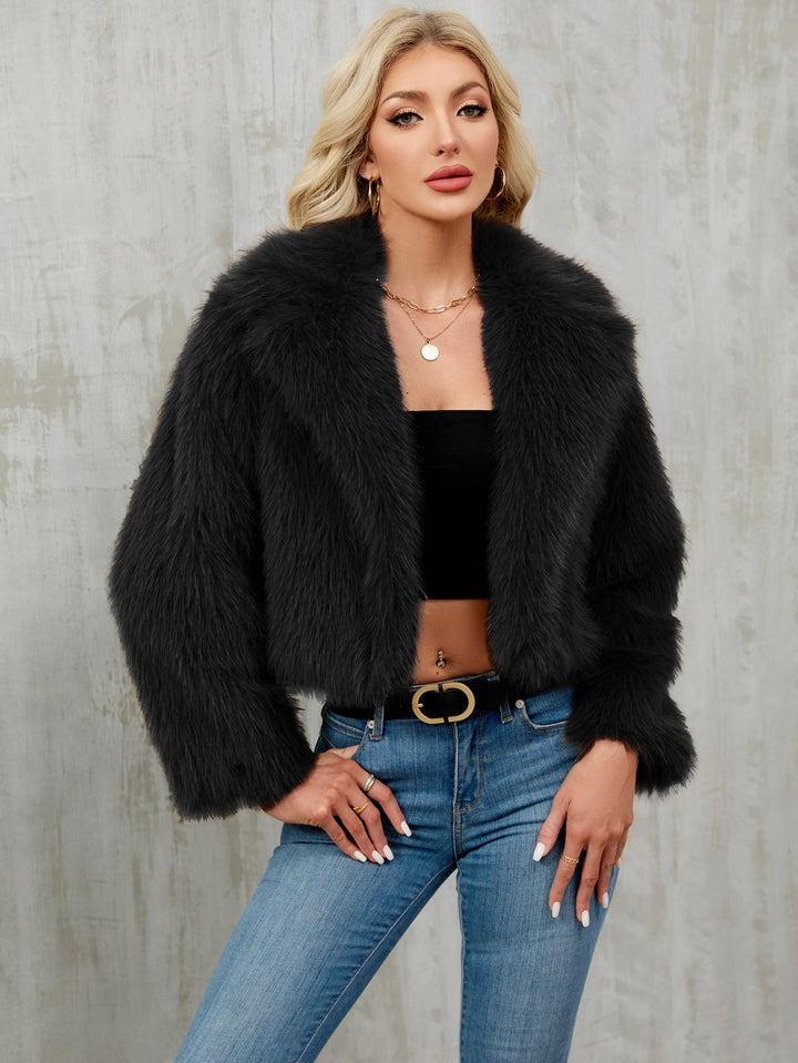 Women's Elegant Faux Fur Bolero Lune London