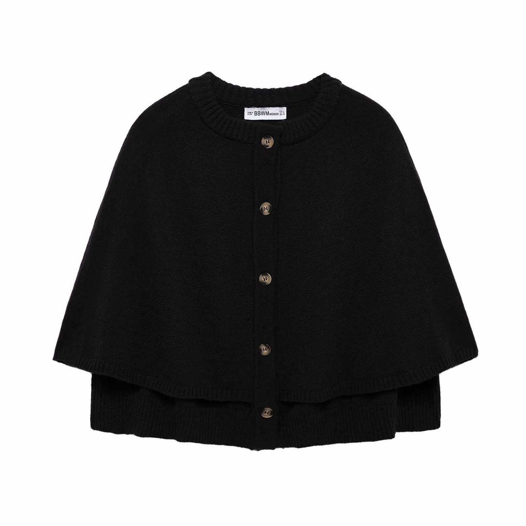 Ladies poncho sweater Lune London