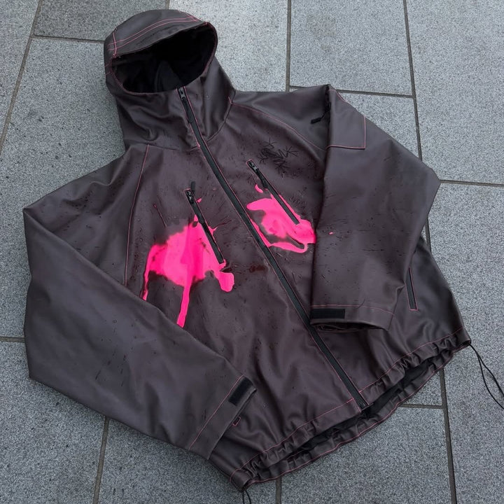 Veste fonctionnelle sportive pour femmes avec protection innovante contre la pluie Chic & Stil