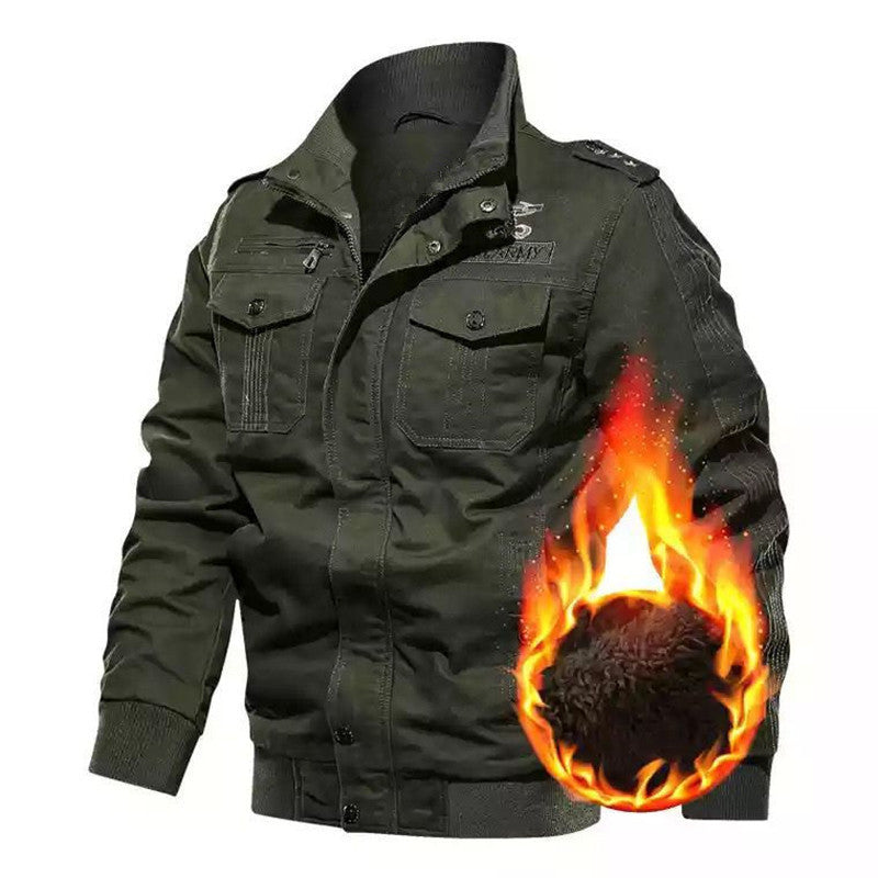 Men's Winter Jacket with Functional Pockets and Warm Lining Lune London