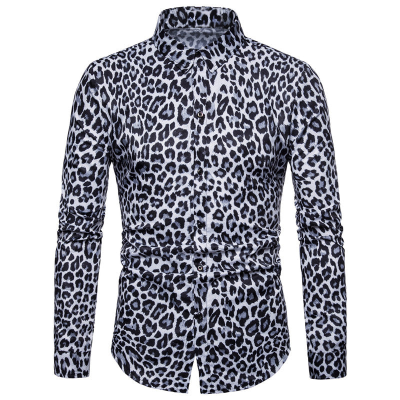 Shirt for men with a striking animal pattern Lune London