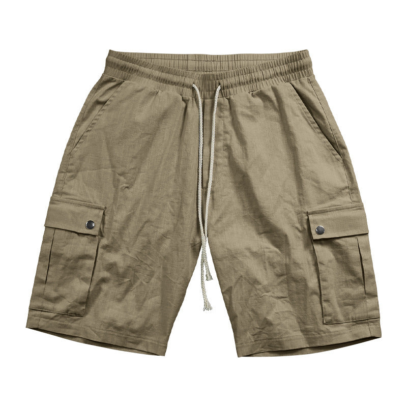 Shorts Cargo pratiques pour hommes avec une taille élastique et des poches polyvalentes Lune London