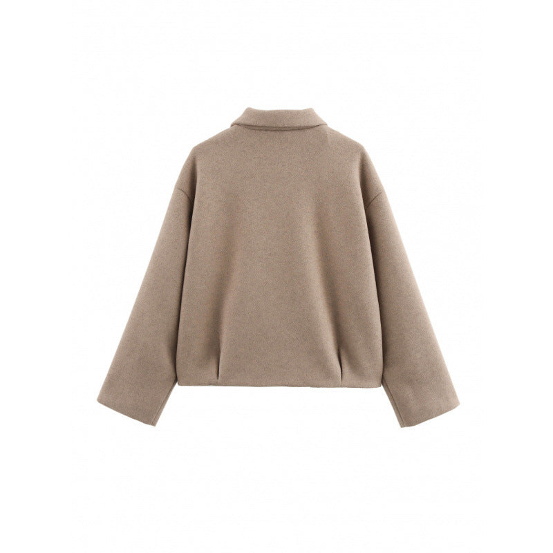 Elegant fleece jacket for ladies with zip Lune London