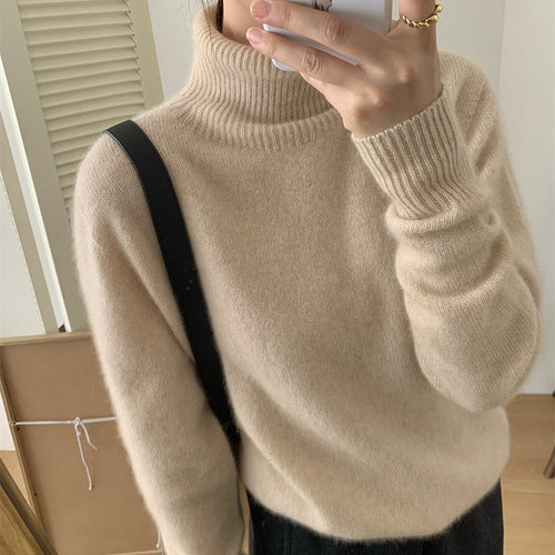 High-quality cashmere blend women's sweater Lune London