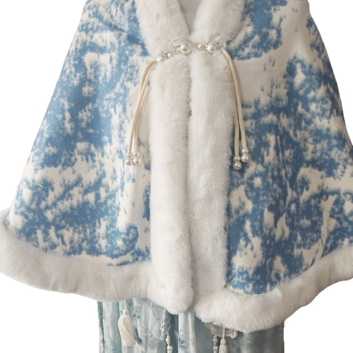 Veste élégante et confortable pour femme avec col en fourrure luxueux Chic & Stil