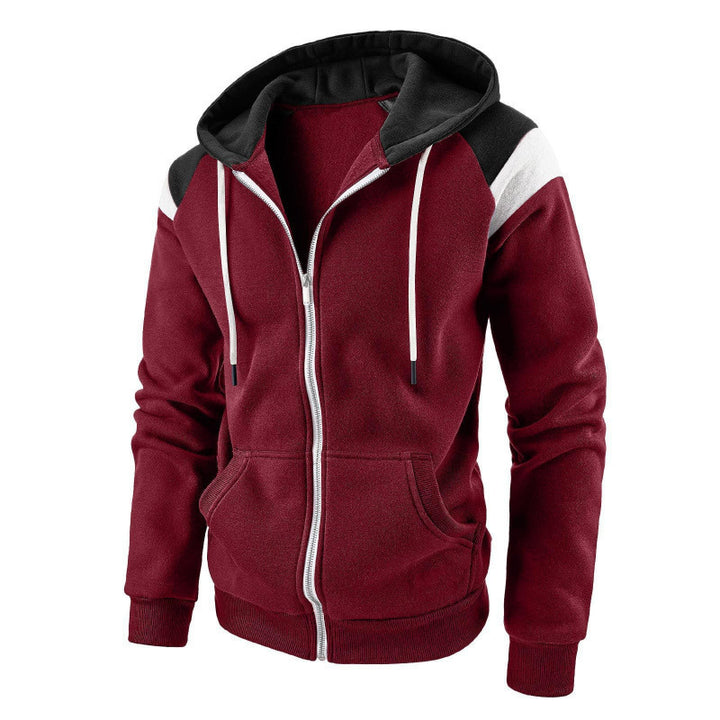 Men's sporty hoodie with contrasting details Lune London