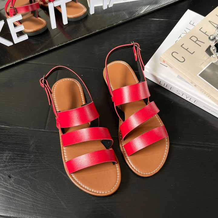 Women's strap sandals with anatomical sole Lune London
