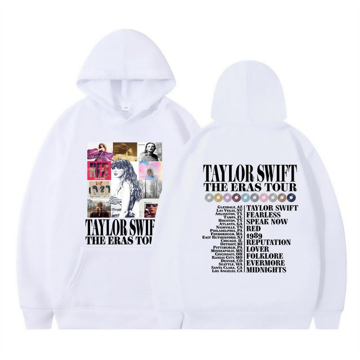 Ladies hoodie with artistic concert motif Chic & Stil