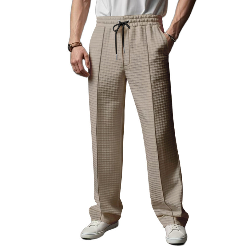 Casual sports pants for men with elastic waist and structured design Lune London
