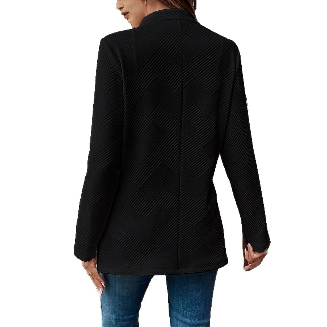 Elegant and structured women's blazer in minimalist design Lune London