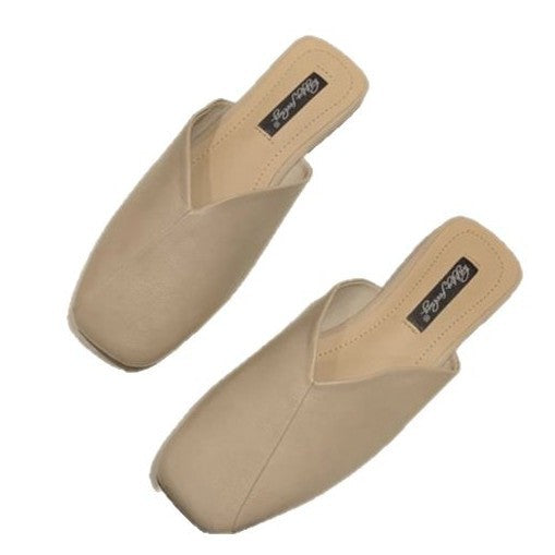 Women's Elegant and Modern Mules with Unique Cross-Design Lune London