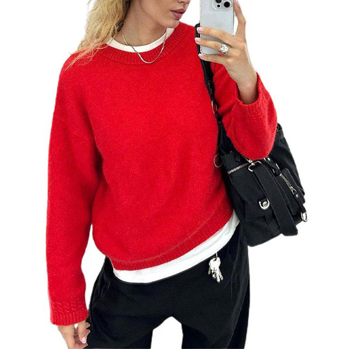 Relaxed knit sweater for women with a casual fit and soft materials Lune London