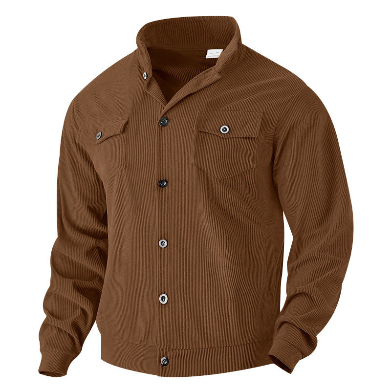Vintage style men's jacket with practical pockets and structured design Lune London
