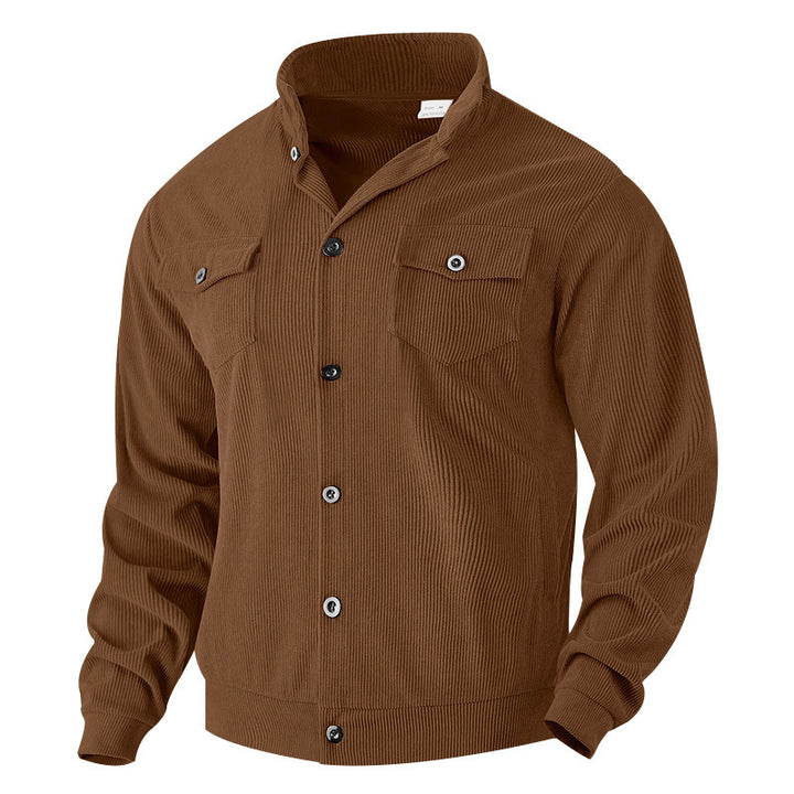 Vintage style men's jacket with practical pockets and structured design Lune London