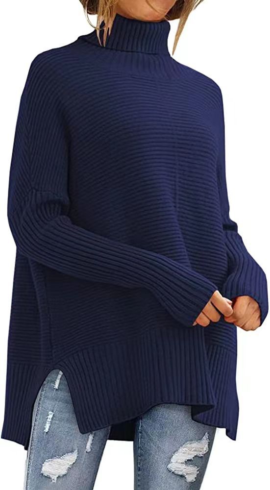 Ladies Comfortable Turtleneck Sweater Lune London