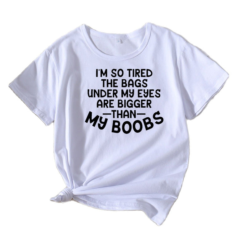 Ladies Leisure Humorous T-shirt Lune London
