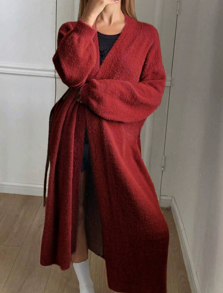 Ladies Elegant Long Gilet Lune London