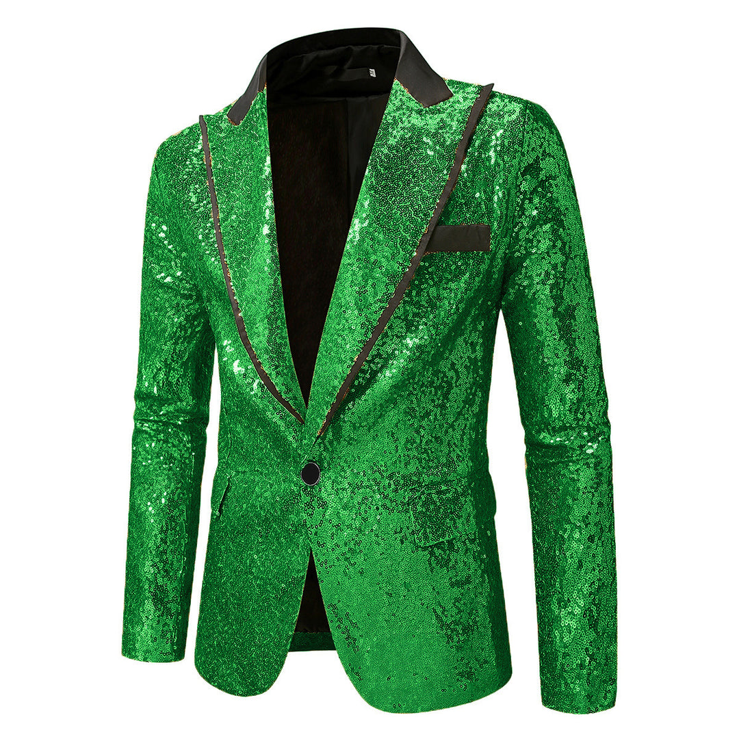 Shiny tuxedo jacket for men in high-quality satin Lune London